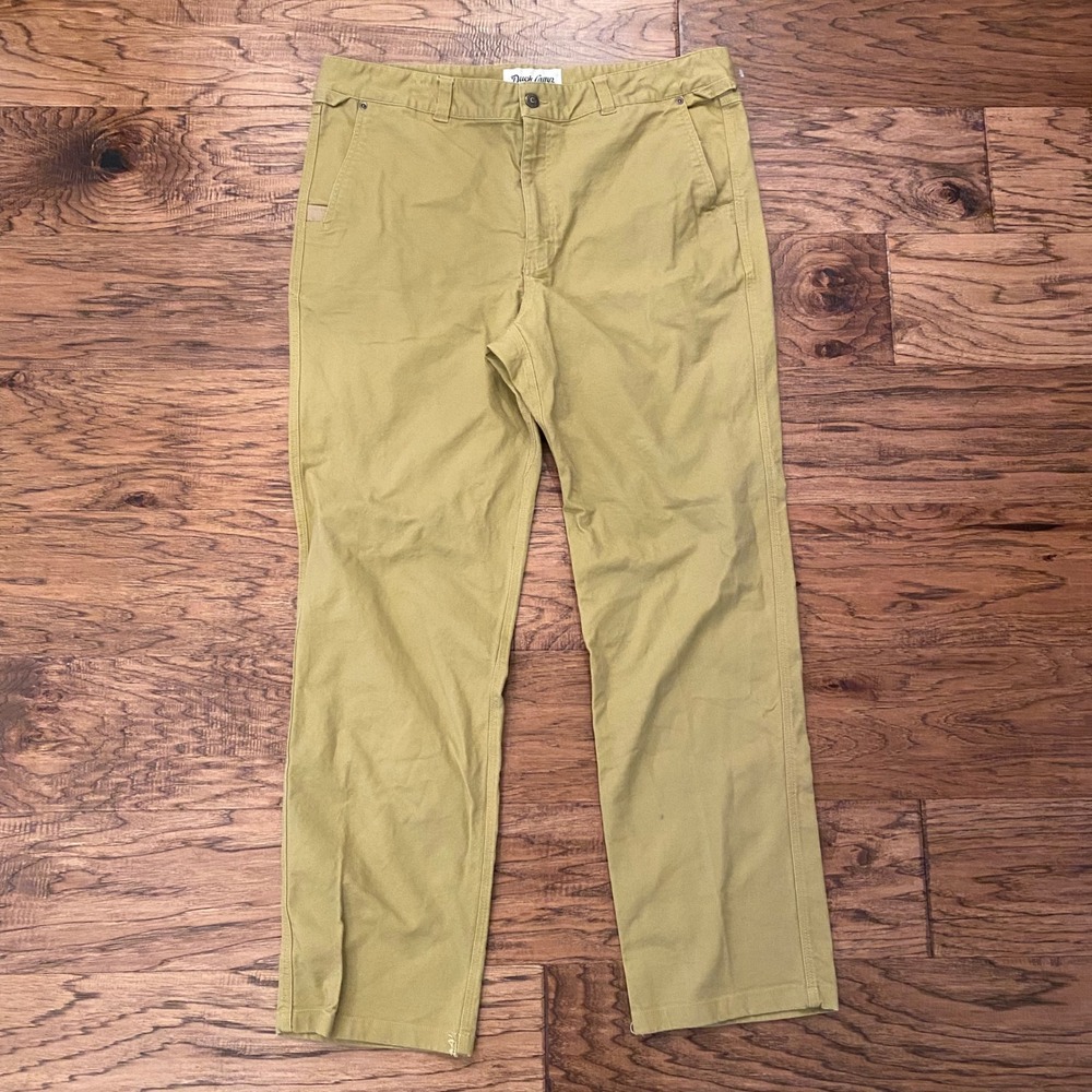 Duck Camp Men Khaki Tan Cordura Outdoor Hunting Pants Size 40T Straight Leg